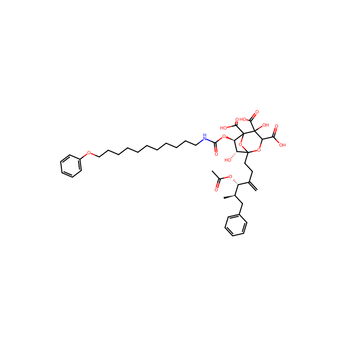(6R,7R)-1-[(4S,5R)-4-(acetyloxy)-5-benzyl-3-methylidenehexyl]-4,7-dihydroxy-6-{[(11-phenoxyundecyl)carbamoyl]oxy}-2,8-dioxabicyclo[3.2.1]octane-3,4,5-tricarboxylic acid, 角鲨烯合成酶抑制剂 