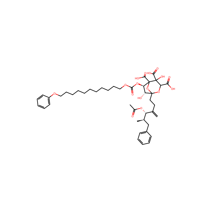 (6R,7R)-1-[(4S,5R)-4-(acetyloxy)-5-benzyl-3-methylidenehexyl]-4,7-dihydroxy-6-({[(11-phenoxyundecyl)oxy]carbonyl}oxy)-2,8-dioxabicyclo[3.2.1]octane-3,4,5-tricarboxylic acid, 角鲨烯合成酶抑制剂 