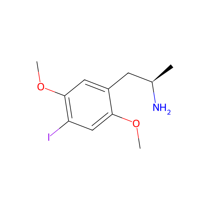 (R)-DOI, 5-HT 2A 受体激动剂；5-HT 2B 受体激动剂；5-HT 2C 受体激动剂