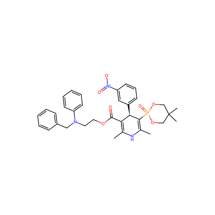 (-)-(R)-efonidipine, 钙离子通道阻断剂 v1.2;钙离子通道阻断剂 v3.1