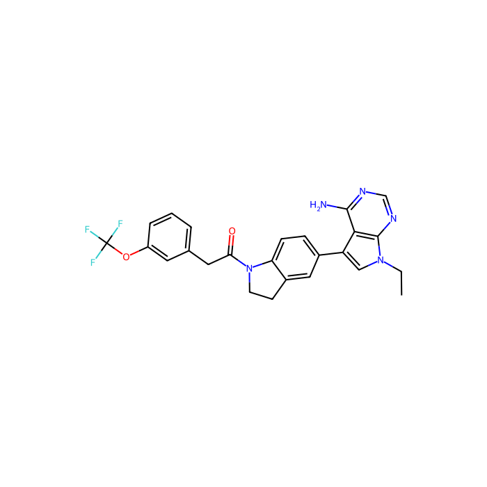 RIPK1 inhibitor 22b（RIPK1-IN-7）, AXL 受体酪氨酸激酶抑制剂；盘状结构域受体酪氨酸激酶 1 抑制剂；真核翻译起始因子 2 alpha 激酶 1 抑制剂；fms 相关受体酪氨酸激酶 4 抑制剂；MER 原癌基因；酪氨酸激酶抑制剂；丝裂原活化蛋白激酶激酶 5 抑制剂；神经营养受体酪氨酸激酶 1 抑制剂;神经营养受体酪氨酸激酶 2 抑制剂;神经营养受体酪氨酸激酶 3 抑制剂;受体相互作用丝氨酸/苏氨酸激酶 1 抑制剂;受体相互作用丝氨酸/苏氨酸激酶 3 抑制剂