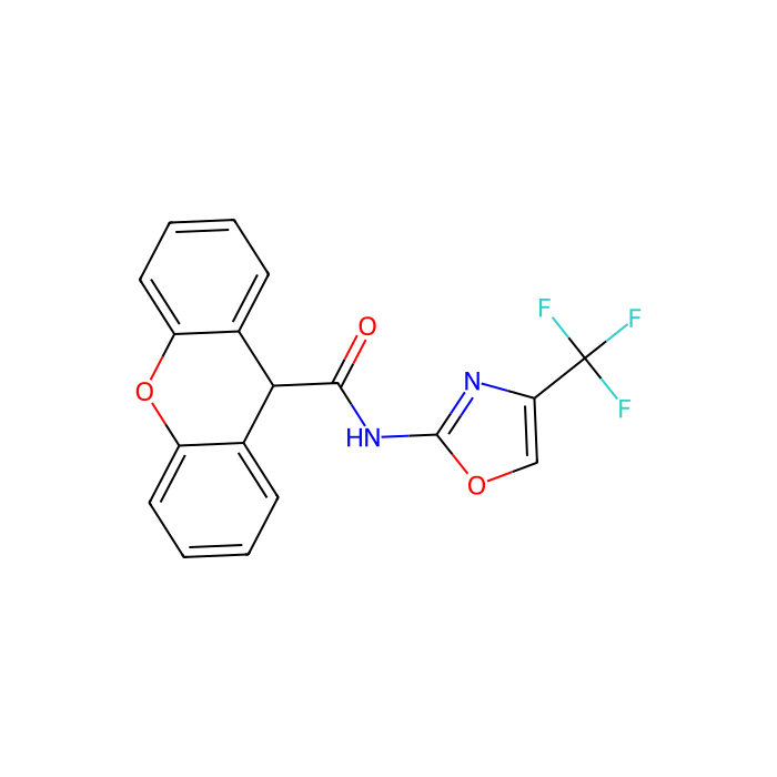 Ro0711401, mGlu 1 受体的异构调节剂