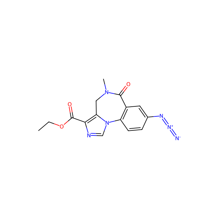 Ro15-4513, GABA A 受体 α1 亚基的变构调节剂;GABA A 受体 α2 亚基的变构调节剂;GABA A 受体 α3 亚基的变构调节剂;GABA A 受体 α4 亚基的变构调节剂;GABA A 受体 α5 亚基的变构调节剂;GABA A 受体 α6 亚基的变构调节剂