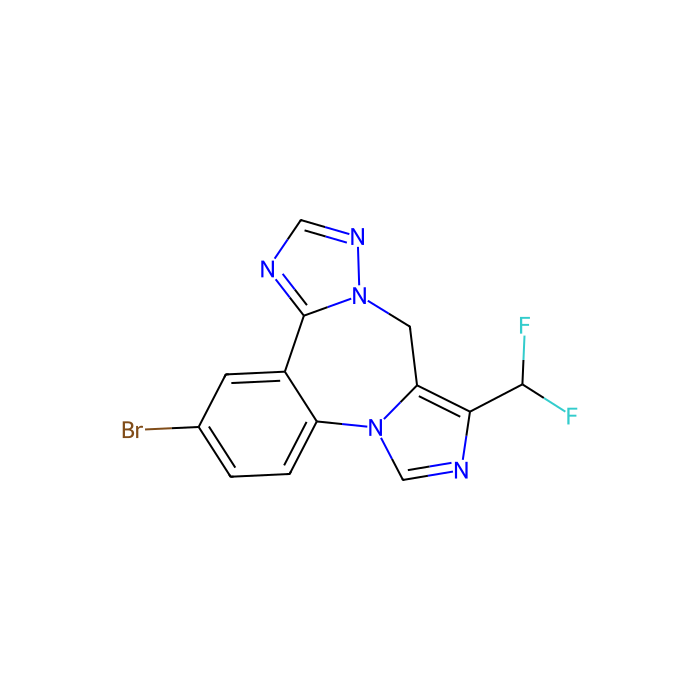 RO4938581, GABA A 受体 α1 亚基的变构调节剂;GABA A 受体 α2 亚基的变构调节剂;GABA A 受体 α3 亚基的变构调节剂;GABA A 受体 α5 亚基的变构调节剂