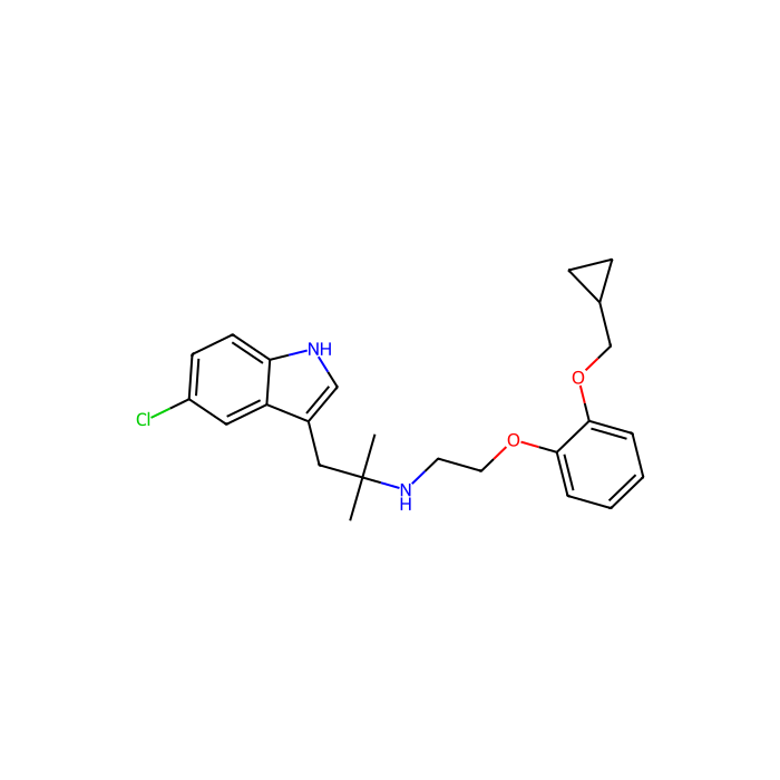 RS-17053, α 1A 肾上腺素受体拮抗剂；α 1D 肾上腺素受体拮抗剂