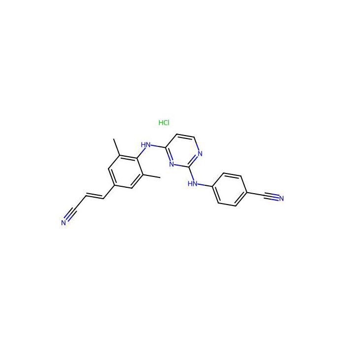 Rilpivirine hydrochloride, 人体免疫缺陷病毒 1 型逆转录酶抑制剂