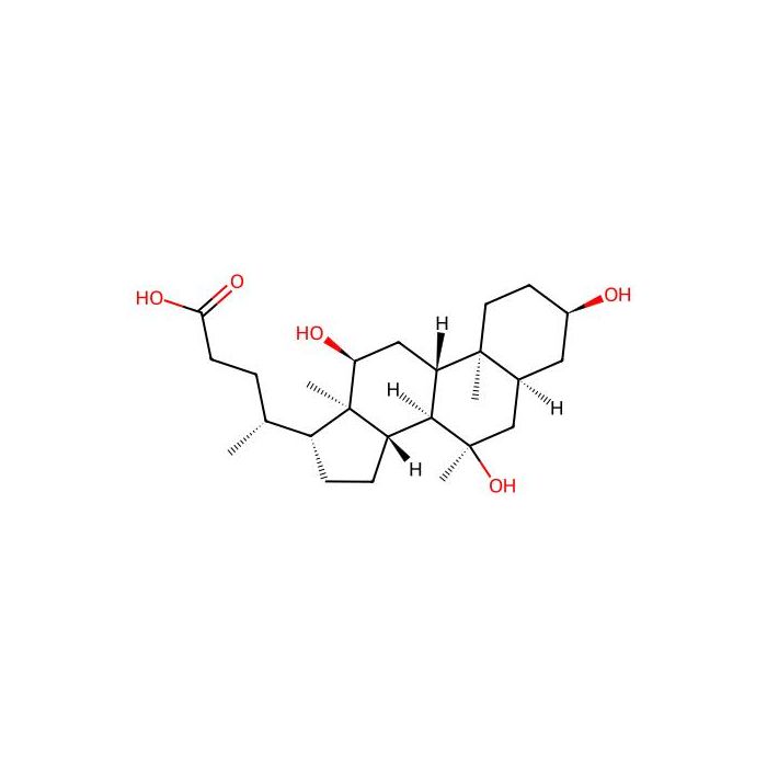 (4R)-4-[(1R,3aS,3bR,4R,5aS,7R,9aS,9bS,11S,11aR)-4,7,11-trihydroxy-4,9a,11a-trimethyl-hexadecahydro-1H-cyclopenta[a]phenanthren-1-yl]pentanoic acid