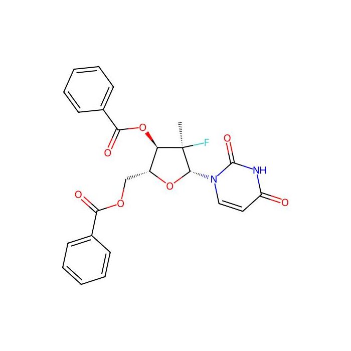 (2R,3R,4R,5R)-2-[(benzoyloxy)methyl]-5-(2,4-dioxo-1,2,3,4-tetrahydropyrimidin-1-yl)-4-fluoro-4-methyloxolan-3-yl benzoate