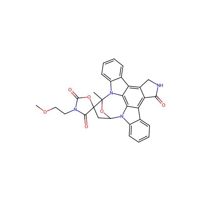 (5R,15'S,18'R)-3-(2-methoxyethyl)-15'-methylspiro[1,3-oxazolidine-5,16'-28-oxa-4,14,19-triazaoctacyclo[12.11.2.115,18.02,6.07,27.08,13.019,26.020,25]octacosa-1,6,8,10,12,20,22,24,26-nonaene]-2,3',4-trione, 神经生长因子受体 Trk-A 抑制剂