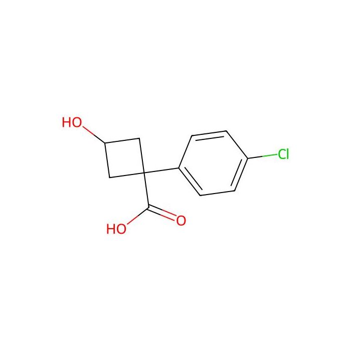 rel-(1r，3r)-1-(4-氯苯基)-3-羟基环丁烷羧酸