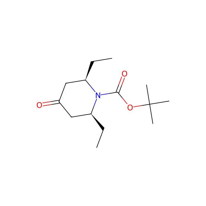 (2R,6S)-2,3-二叔丁基2,6-二乙基-4-氧代哌啶-1-甲酸叔丁酯