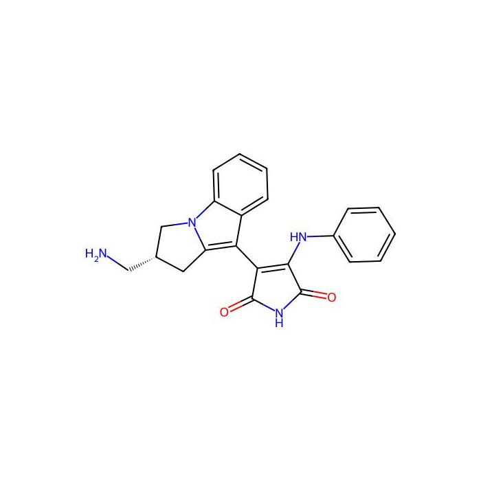 (R)-3-(2-(Aminomethyl)-2,3-dihydro-1H-pyrrolo[1,2-a]indol-9-yl)-4-(phenylamino)-1H-pyrrole-2,5-dione
