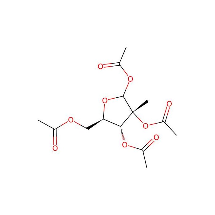 (3R,4R,5R)-5-(acetoxymethyl)-3-methyltetrahydrofuran-2,3,4-triyl triacetate