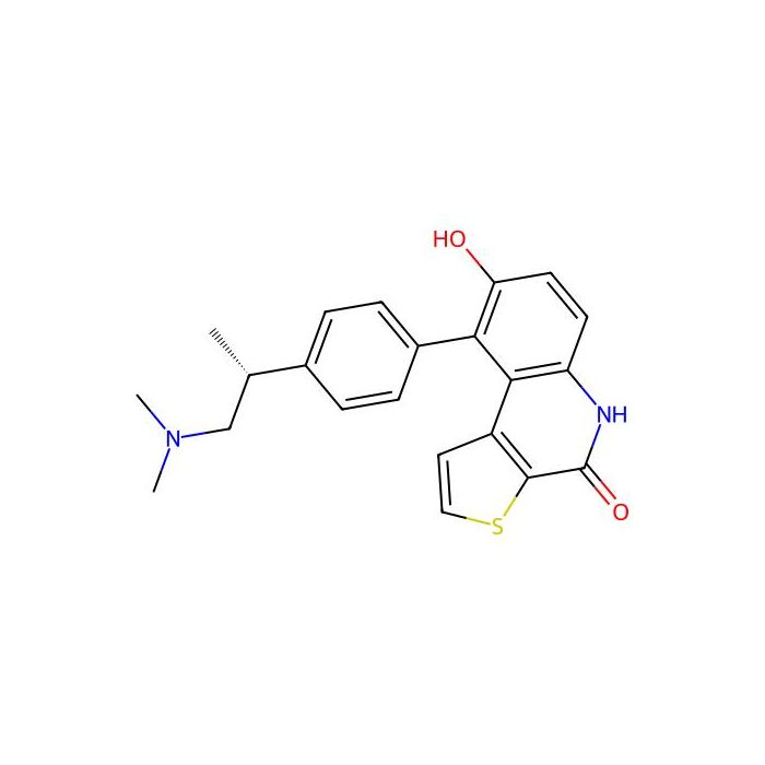 (R)-9-(4-(1-(dimethylamino)propan-2-yl)phenyl)-8-hydroxythieno[2,3-c]quinolin-4(5H)-one
