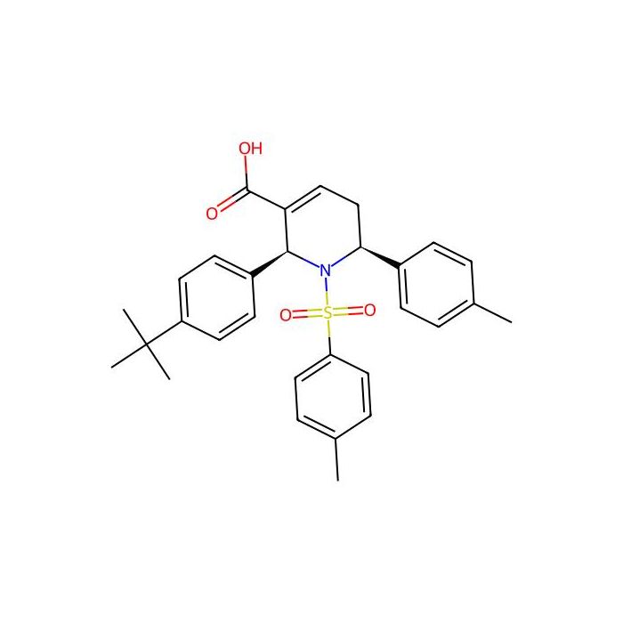 (2S,6S)-6-(4-tert-butylphenyl)-2-(4-methylphenyl)-1-(4-methylphenyl)sulfonyl-3,6-dihydro-2H-pyridine-5-carboxylic acid
