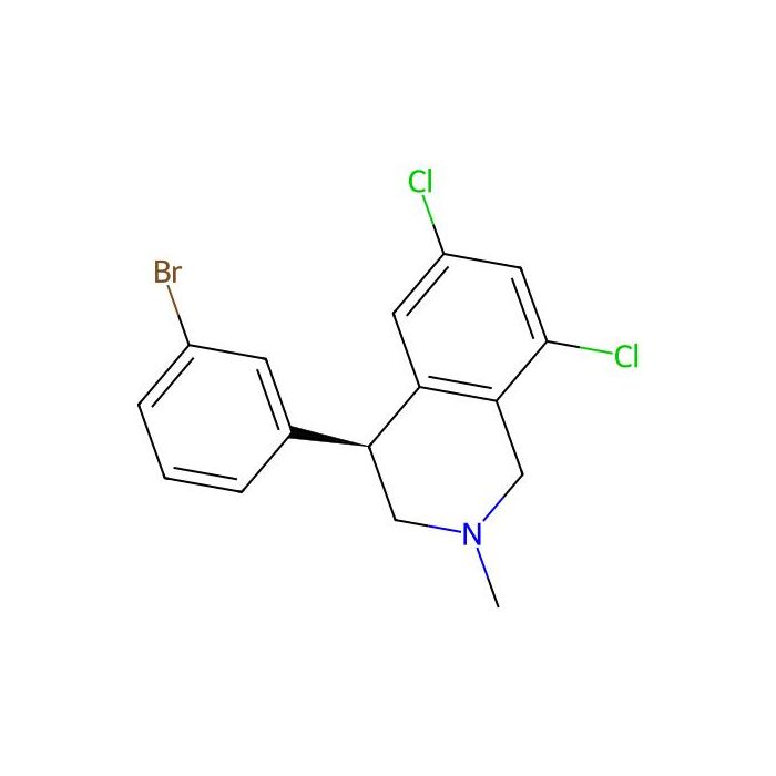 (S)-4-(3-bromophenyl)-6,8-dichloro-2-methyl-1,2,3,4-tetrahydroisoquinoline