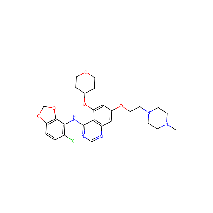 Saracatinib (AZD0530), 酪氨酸蛋白激酶 SRC 抑制剂