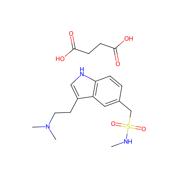 琥珀酸舒马坦, 羟色胺 1d (5-HT1d) 受体激动剂