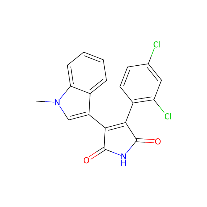SB216763,GSK3抑制剂, 糖原合酶激酶 3 alpha 抑制剂；糖原合酶激酶 3 beta 抑制剂