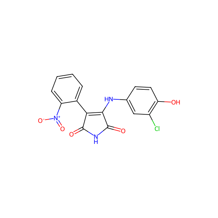 SB 415286,GSK3抑制剂, 糖原合酶激酶 3 alpha 抑制剂；糖原合酶激酶 3 beta 抑制剂