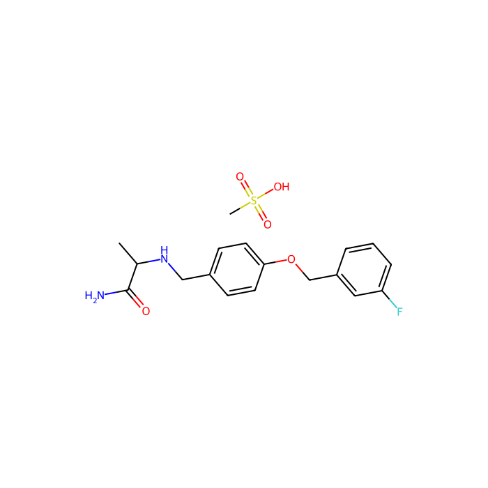 Safinamide甲磺酸盐, 单胺氧化酶 B 抑制剂