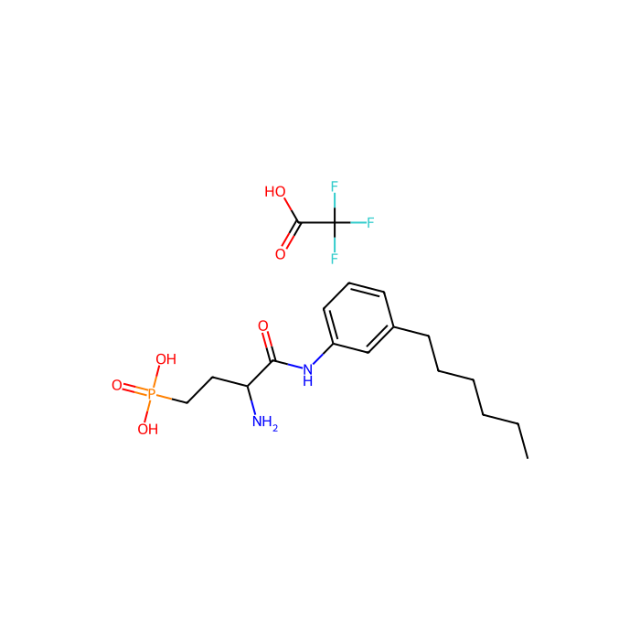 (S)-3-氨基-4-(3-己基苯基氨基)-4-氧代丁基膦酸(TFA盐)