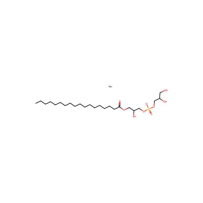 1-硬脂酰基-2-羟基-sn-甘油-3-磷酸-(1'-rac-甘油)(钠盐)