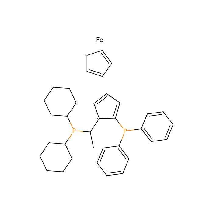 (S)-1-[(RP)-2-(二苯基膦基)二茂铁]乙基二环己基膦