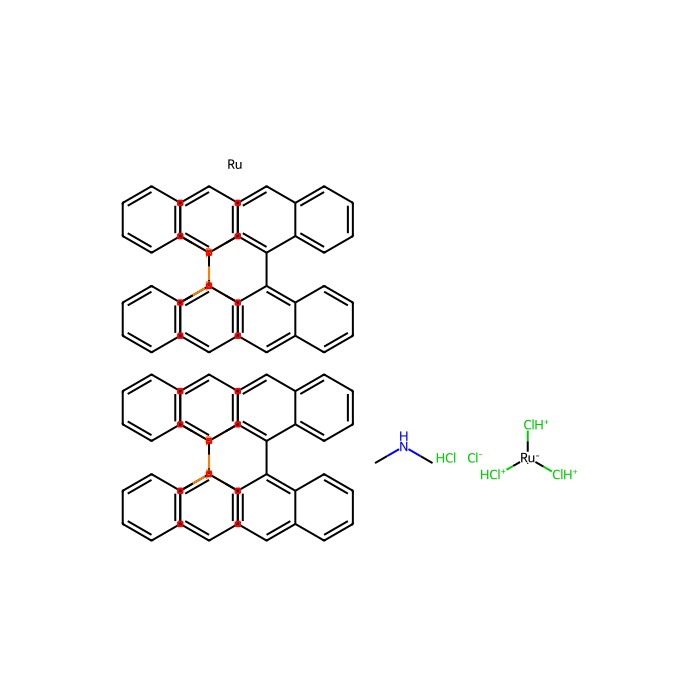 二甲基铵二氯三(μ-氯)双[(S)-(-)-2,2'-双(二苯基膦基)-1,1'-联萘基]二钌(II)