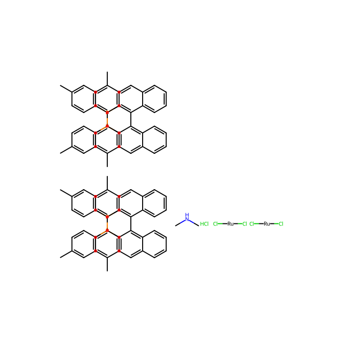 三(μ-氯)双[(S)-(-)-2,2'-双(二对甲苯基膦)-1,1'-联萘]二氯化二钌二甲基铵盐