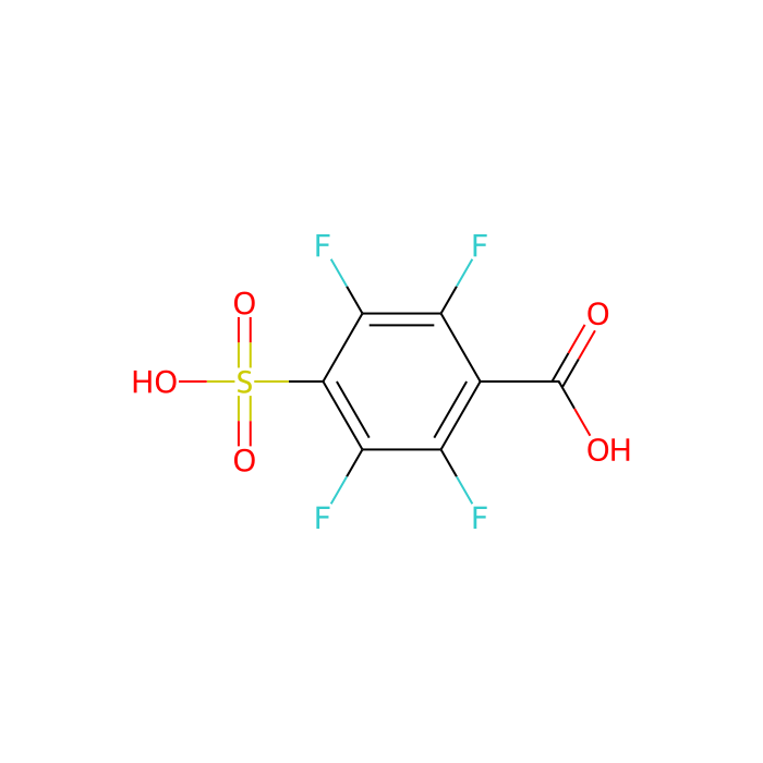 4-磺基-2,3,5,6-四氟苯甲酸