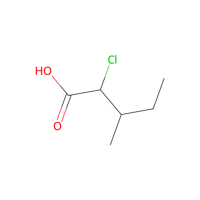 (2S,3S)-2-氯-3-甲基戊酸