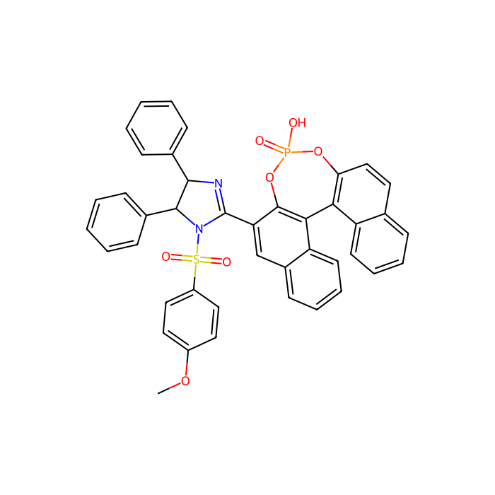 (S)-3-[1-(4-甲氧基苯磺酰基)-(4S,5S)-4,5-二苯基-4,5-二氢-1H-咪唑-2-基]-1,1'-联萘-2,2'-二基磷酸氢盐