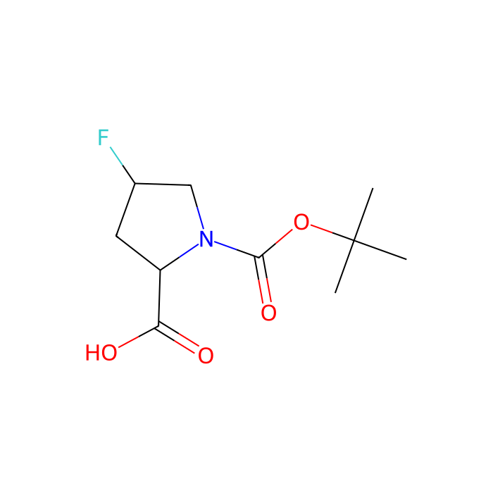 (2S,4R)-1-(叔丁氧基羰基)-4-氟-2-吡咯烷羧酸