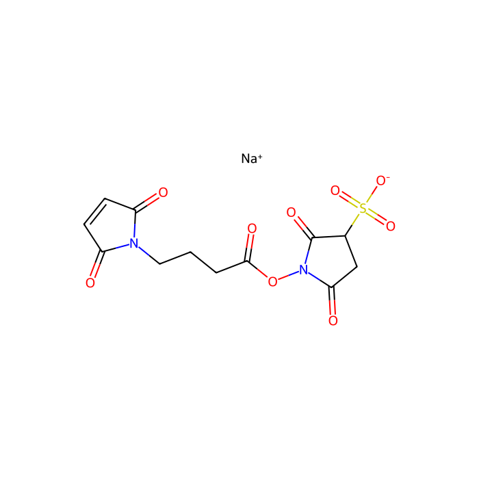 磺基-N-琥珀酰亚胺基4-马来酰亚胺基丁酸钠盐