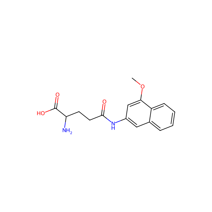 N-(4-甲氧基-2-萘基)-L-谷氨酰胺