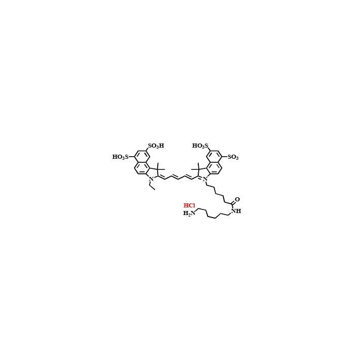 sulfo Cy5.5(Et) NH2·HCl