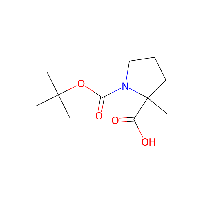 (2S)-1-[(叔丁氧基)羰基] -2-甲基吡咯烷-2-羧酸