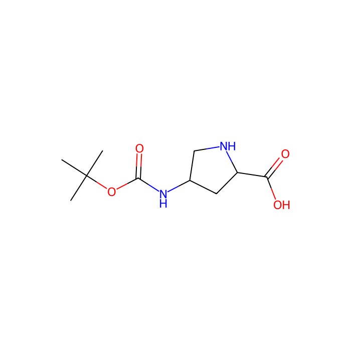 (2S,4R)-4-{[[(叔丁氧基)羰基]氨基}吡咯烷-2-羧酸