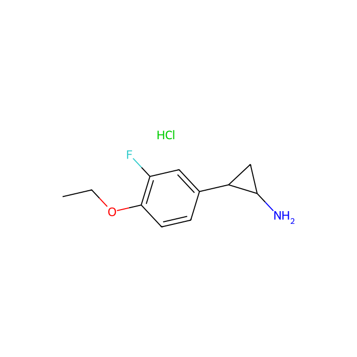(1S,2R)-rel-2-(4-乙氧基-3-氟苯基)环丙烷-1-胺盐酸盐