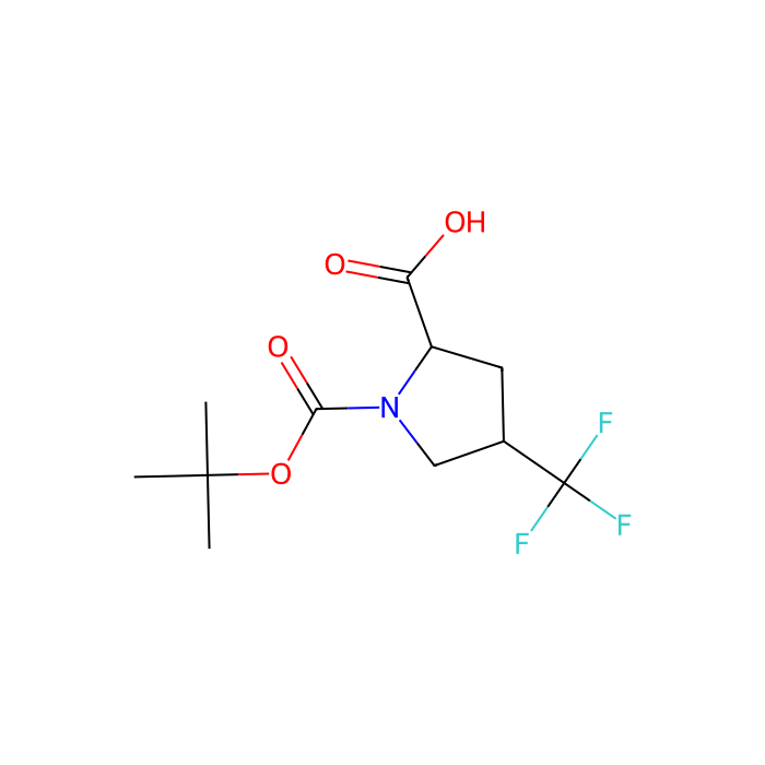 (2S,4S)-1-[(叔丁氧基)羰基] -4-(三氟甲基)吡咯烷-2-羧酸