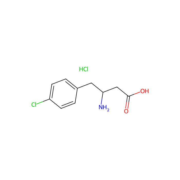 (S)-3-氨基-4-(4-氯苯基)丁酸盐酸盐