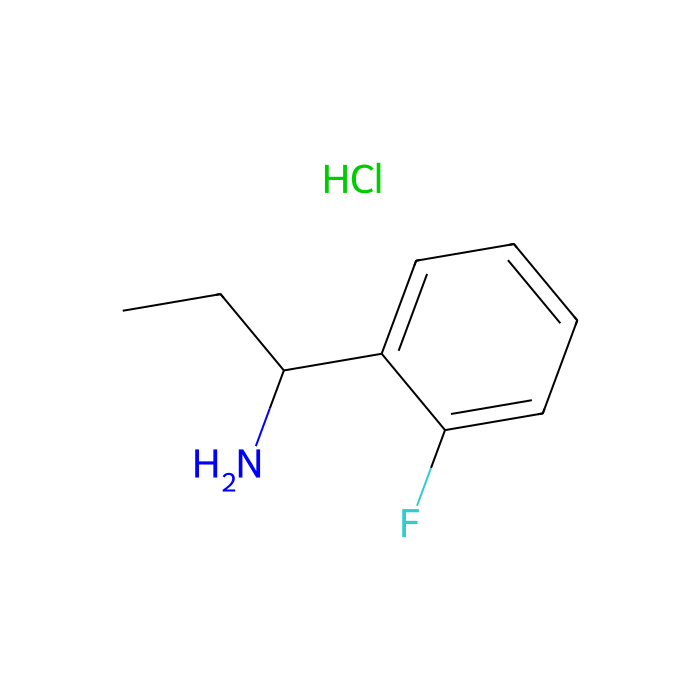 (S)-1-(2-氟苯基)丙-1-胺盐酸盐