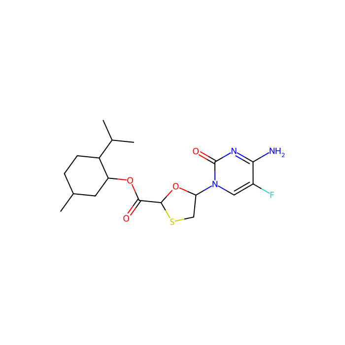 (2S,5R)-(1R,2S,5R)-5-(4-氨基-5-氟-2-氧代-1(2H)-嘧啶)-1,3-氧硫杂环戊烷-2-甲酸5-甲基-2-异丙基环己醇酯