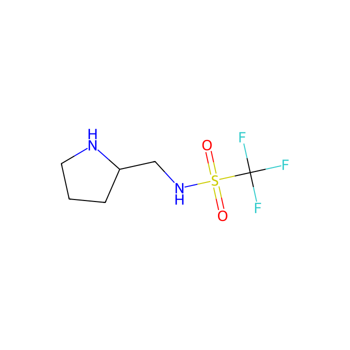 N-[(2S)-2-吡咯烷甲基]-三氟甲磺酰胺