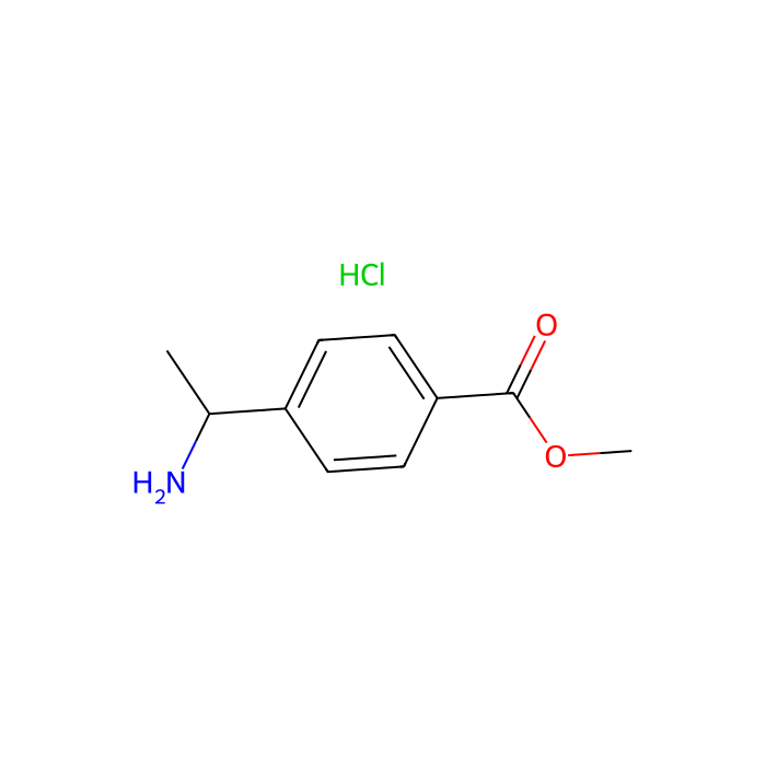 (S)-4-(1-氨基乙基)苯甲酸甲酯盐酸盐