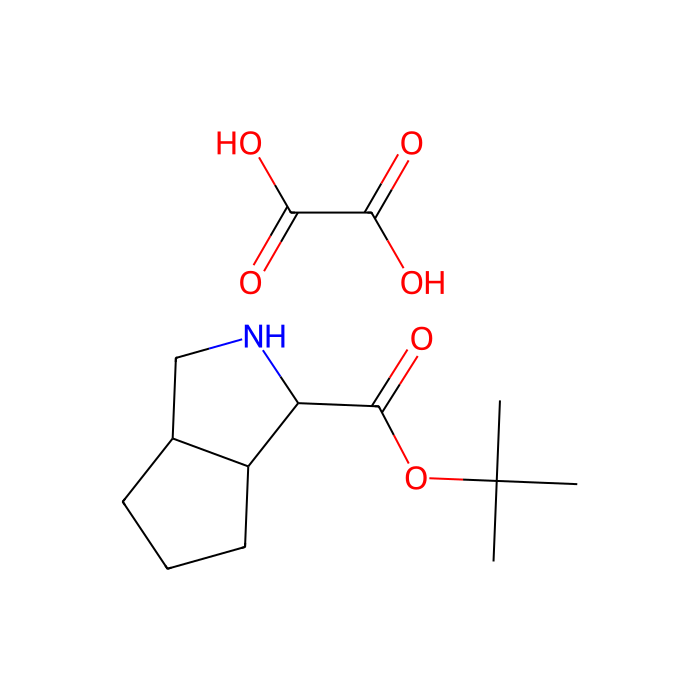 (1S,3AR,6AS)-八氢环戊烷并[c]吡咯-1-羧酸叔丁酯草酸盐