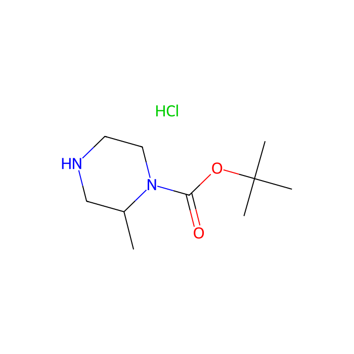 (S)-叔丁基-2-甲基哌嗪-1-羧酸乙酯盐酸盐
