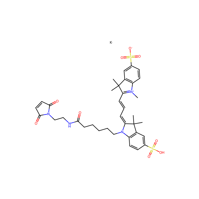 磺酸基-Cy3马来酰亚胺