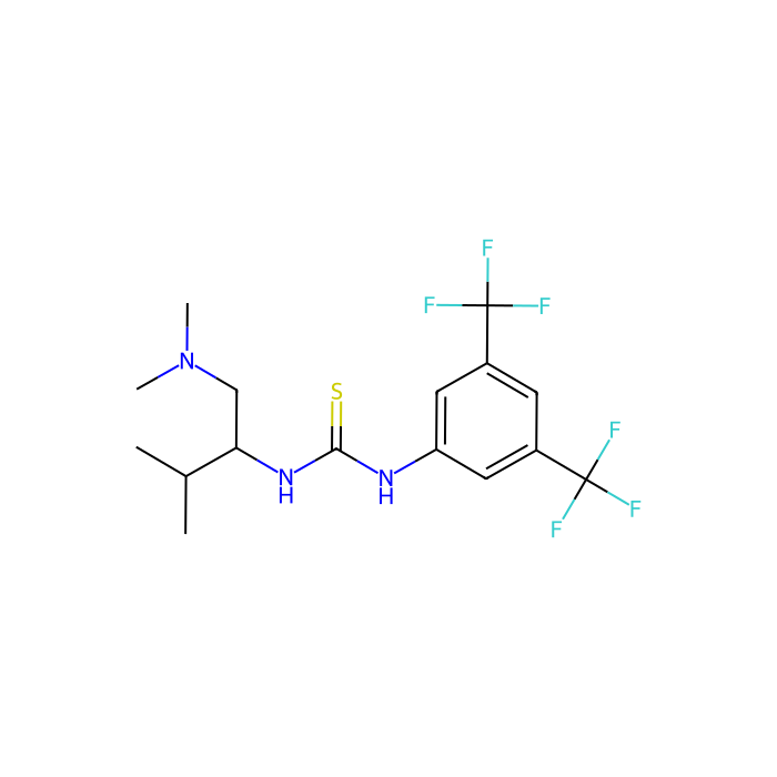 （S）-1-[3,5-双（三氟甲基）苯基]-3-[1-（二甲基氨基）-3-甲基丁烷-2-基]硫脲